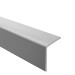 Profil d’angle souple, cornière PVC Baguette d’angle de protection, profilé KM, profilé L d'angle caoutchouc, flexible, gris