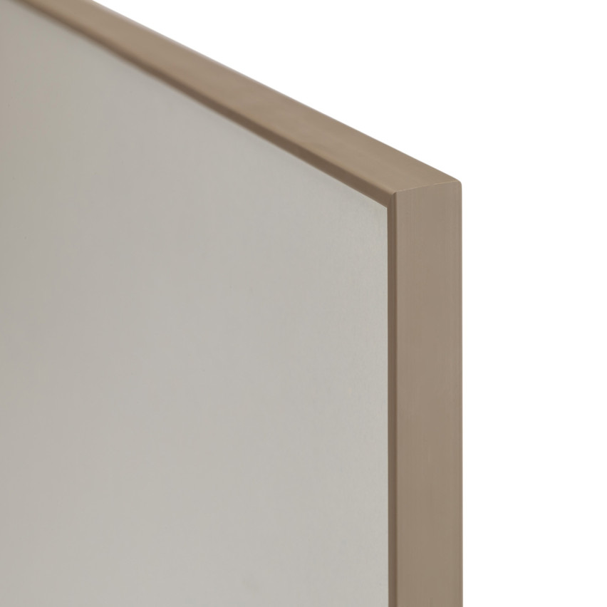 Profilé de meuble C 18 mm, beige avec bande adhésive, longueur 5m
