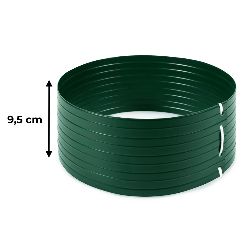 Cercle d'irrigation en PVC - anneau de culture - vert