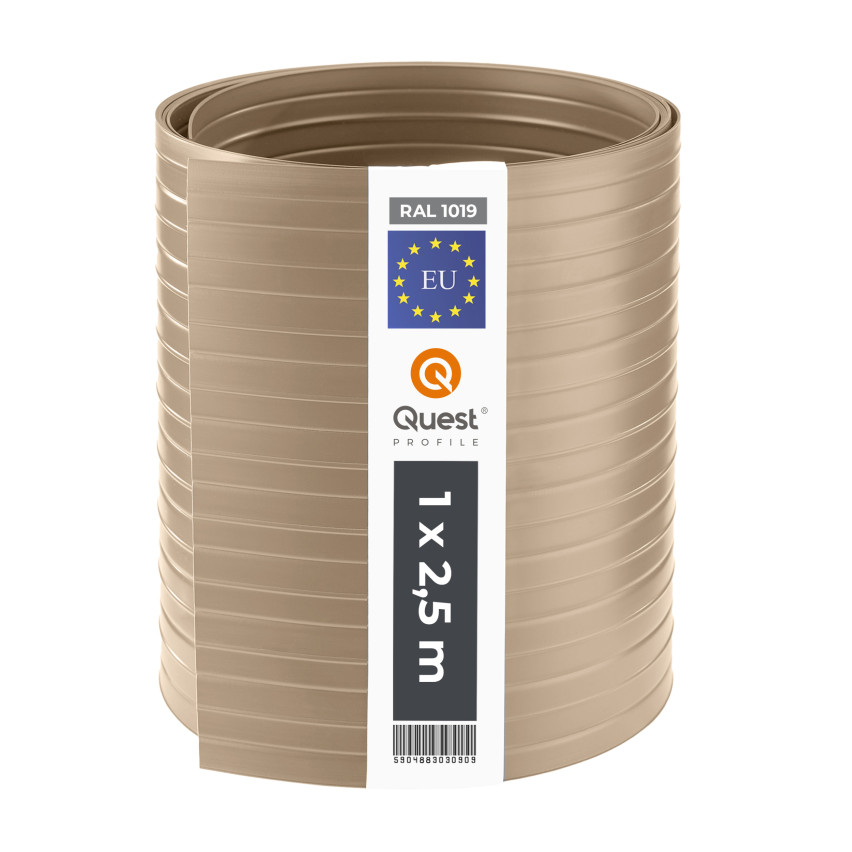 Bandes Brise-Vue en PVC Rigide pour clôture Double Fil, Protection Contre Le Vent pour Jardin, Balcon, terrasse, 900 g/m², RAL 1019