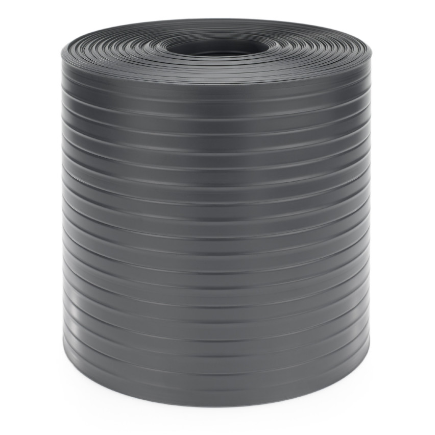 Bandes Brise-Vue en PVC Rigide pour clôture Double Fil,  Protection Contre Le Vent pour Jardin, Balcon, terrasse,  900 g/m², RAL 7016, 26 m