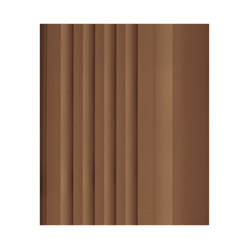 Profilé antidérapant pour escalier 48x42mm, 150cm, brun