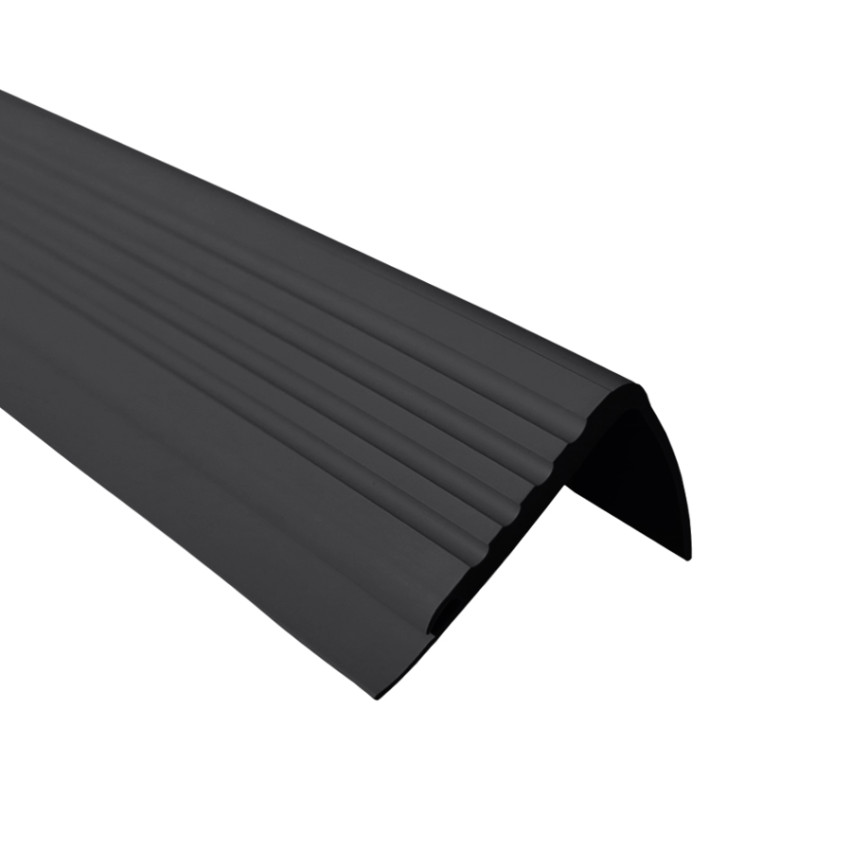 Nez de marche antidérapant 48x42mm, 150cm noir