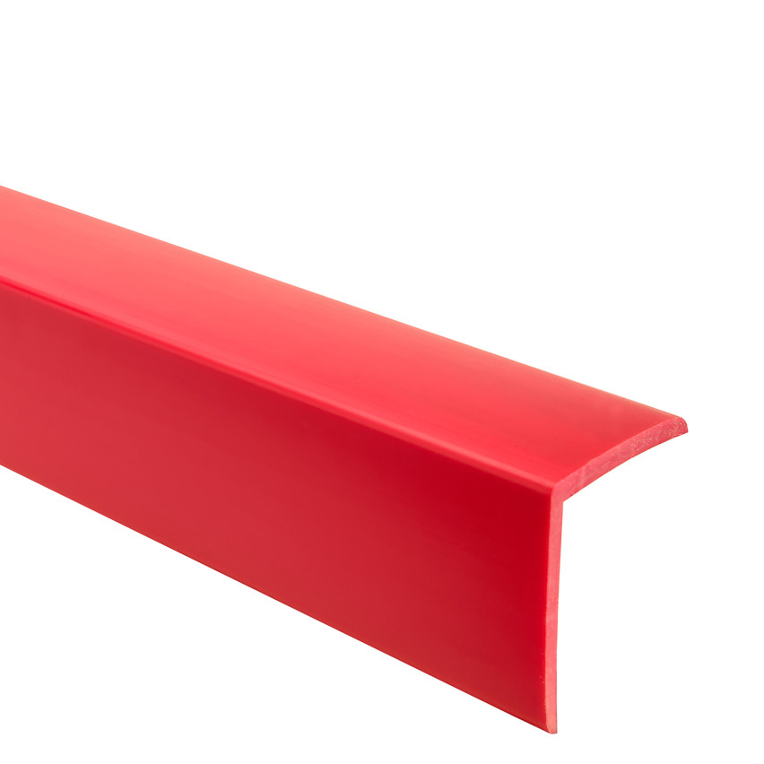 Cornière PVC adhésive KM rouge