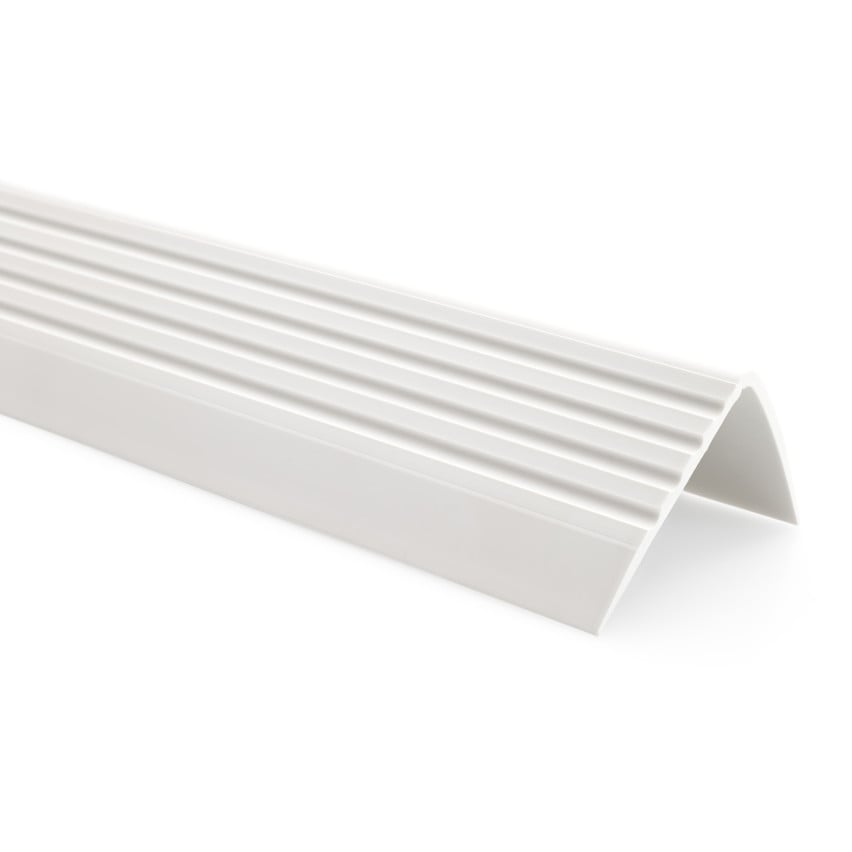 Profilé antidérapant pour escalier RGP 1,5m blanc