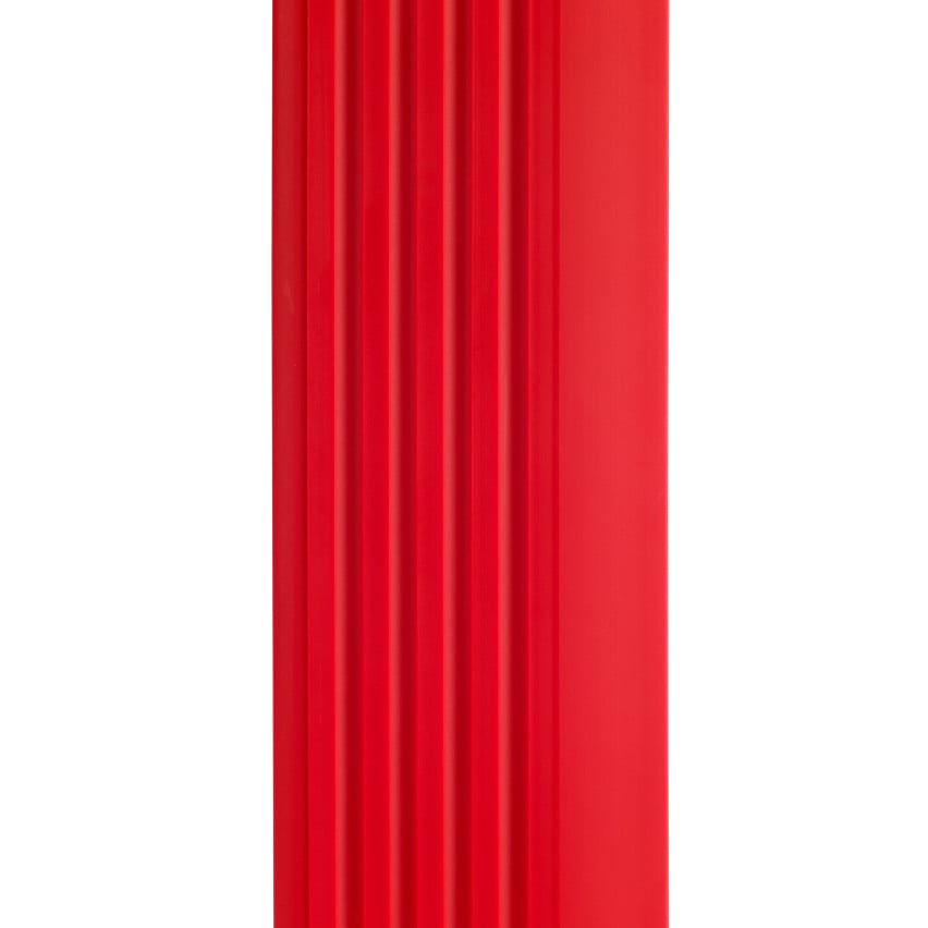 Profilé d'escalier d'avertissement antidérapant et autocollant RGP-O 50x50 mm rouge