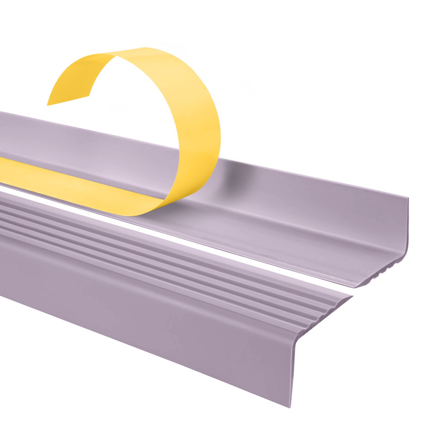 Nez de marche antidérapant adhésif 40x25mm, violet
