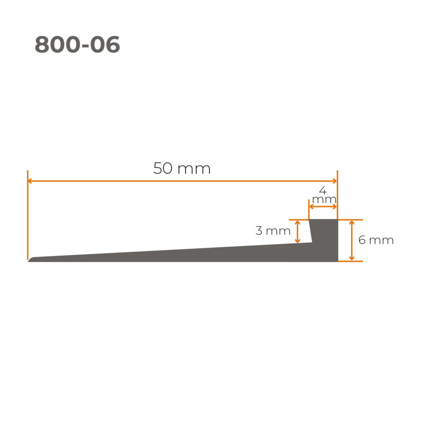 Bande de connexion 6mm 800-06-700-200
