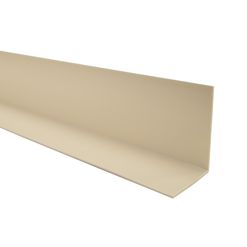 Cornière dure PVC beige