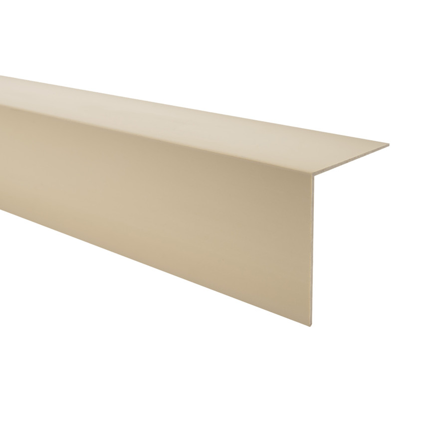 Cornière dure PVC beige