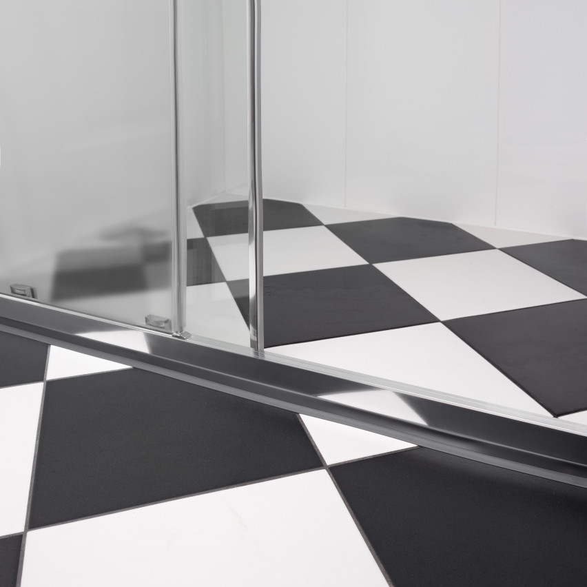 Plinthe souple autocollante 10x10mm pour cuisine et salle de bain Ruban de protection en PVC Bande d'étanchéité Bande de jointoiement noir 5m