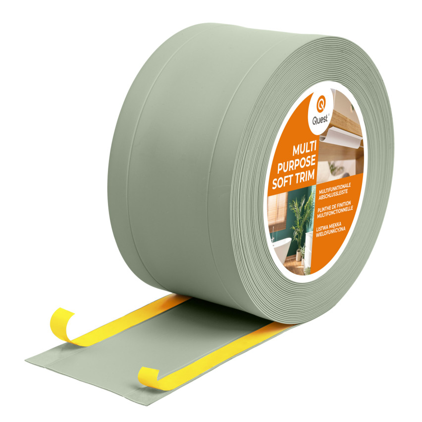 Plinthe multifonctionnelle en PVC 6in1 – panneau de finition auto-adhésif, vert clair
