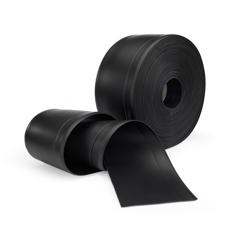 Plinthe Flexible PVC 100x25mm noir 