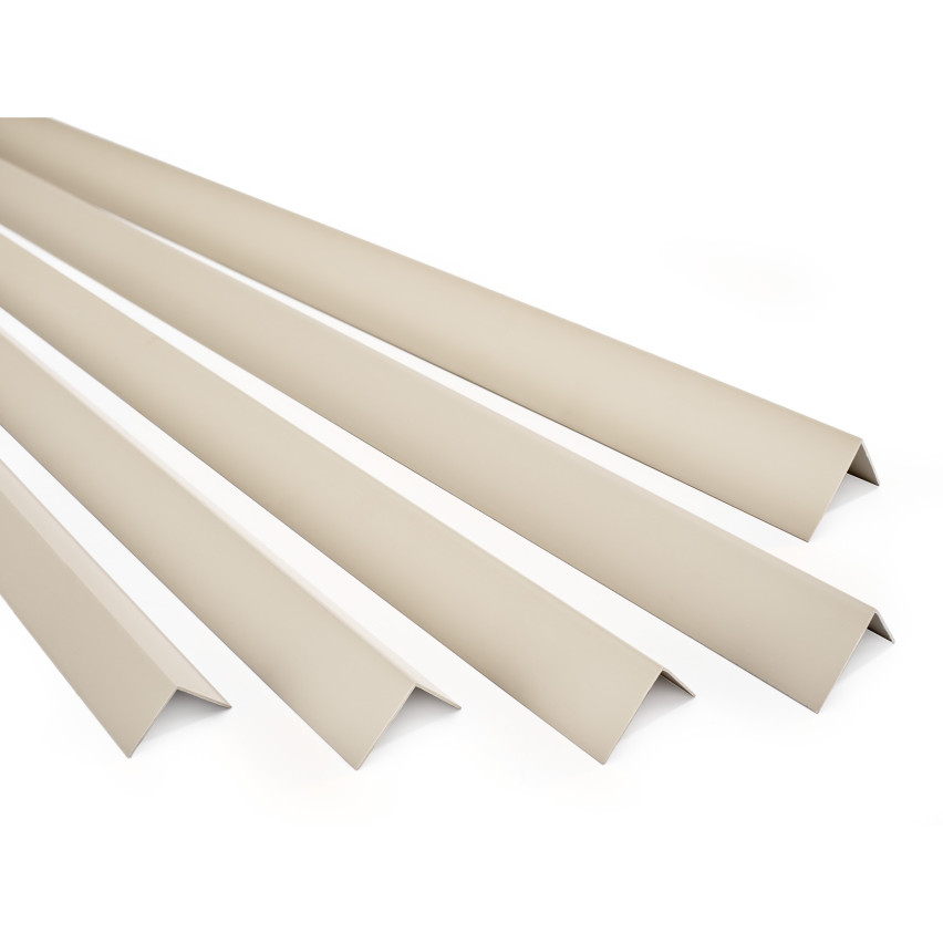 Cornière dure PVC beige