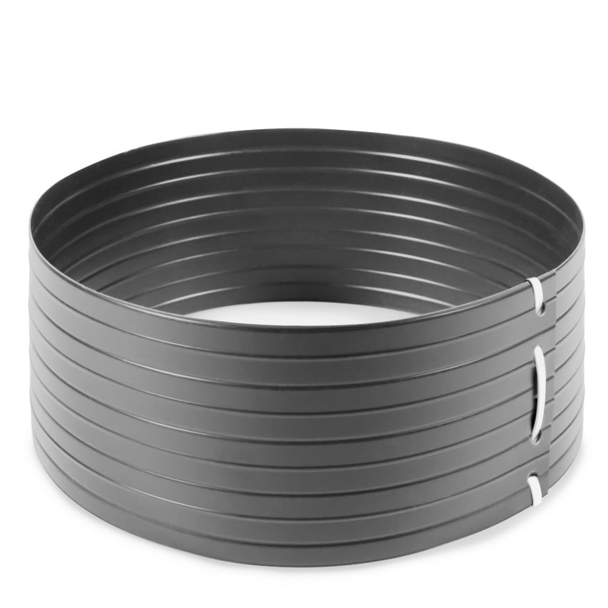 Cercle d'irrigation en PVC - anneau de culture - gris