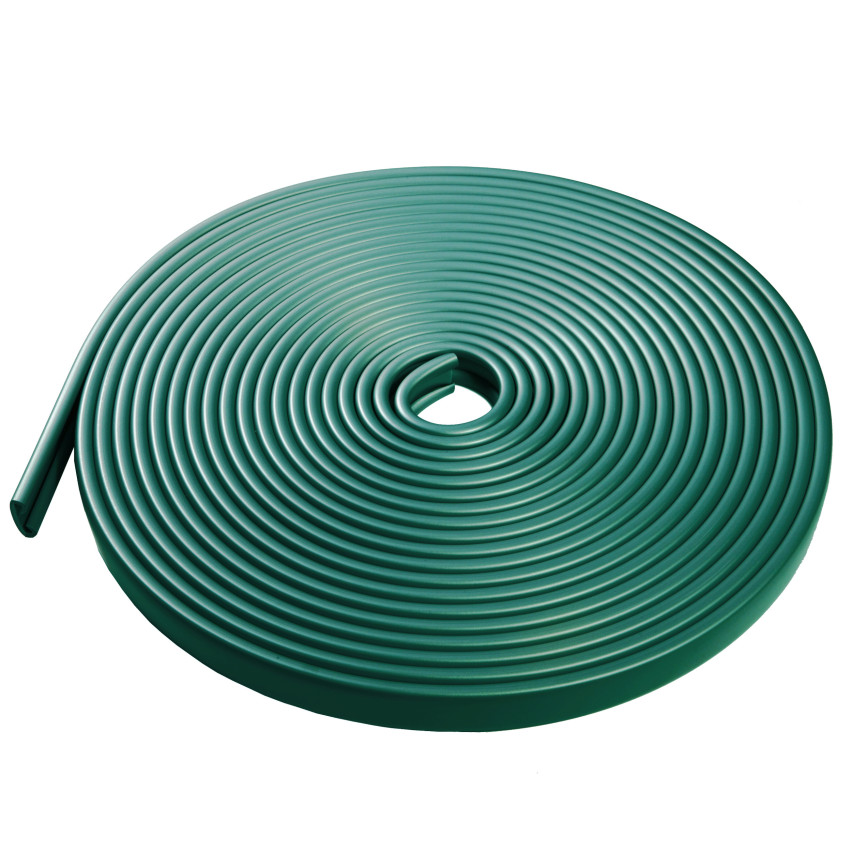 Main courante PVC, main courante d'escalier, garde-corps d'escalier, PREMIUM, 40x8mm, vert, 1m