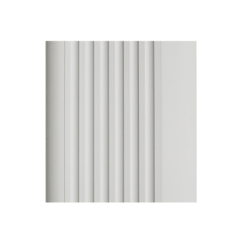 Nez de marche PVC 70x40 mm, profilé d'escalier RGPD, antidérapant, protection d’escalier, gris, 150 cm