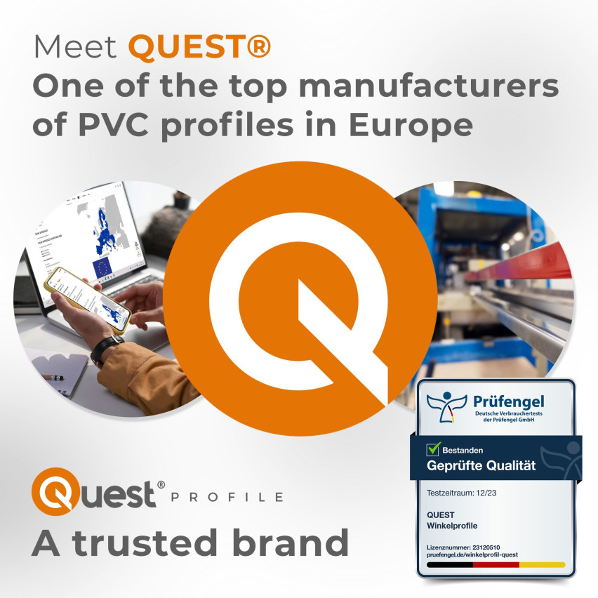 Nez de marche PVC 50x42 mm, profilé d'escalier RGP, antidérapant, protection d’escalier, gris foncé, 150 cm