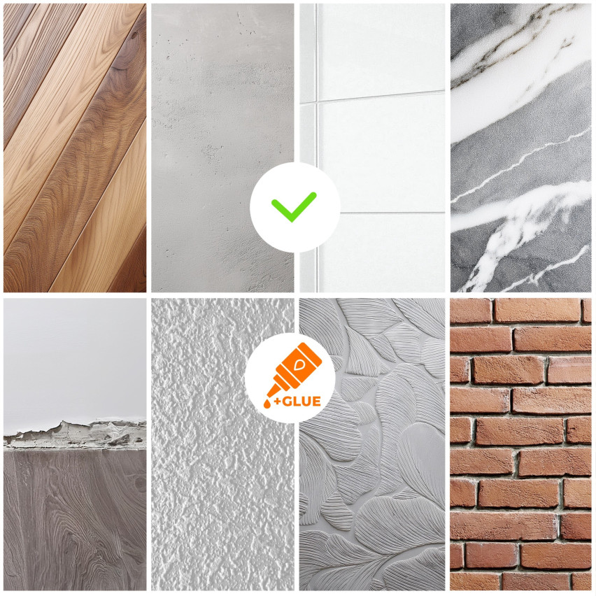 Plinthe PVC  32x23 mm, plinthe souple auto-adhésive, plinthe de socle, noyer