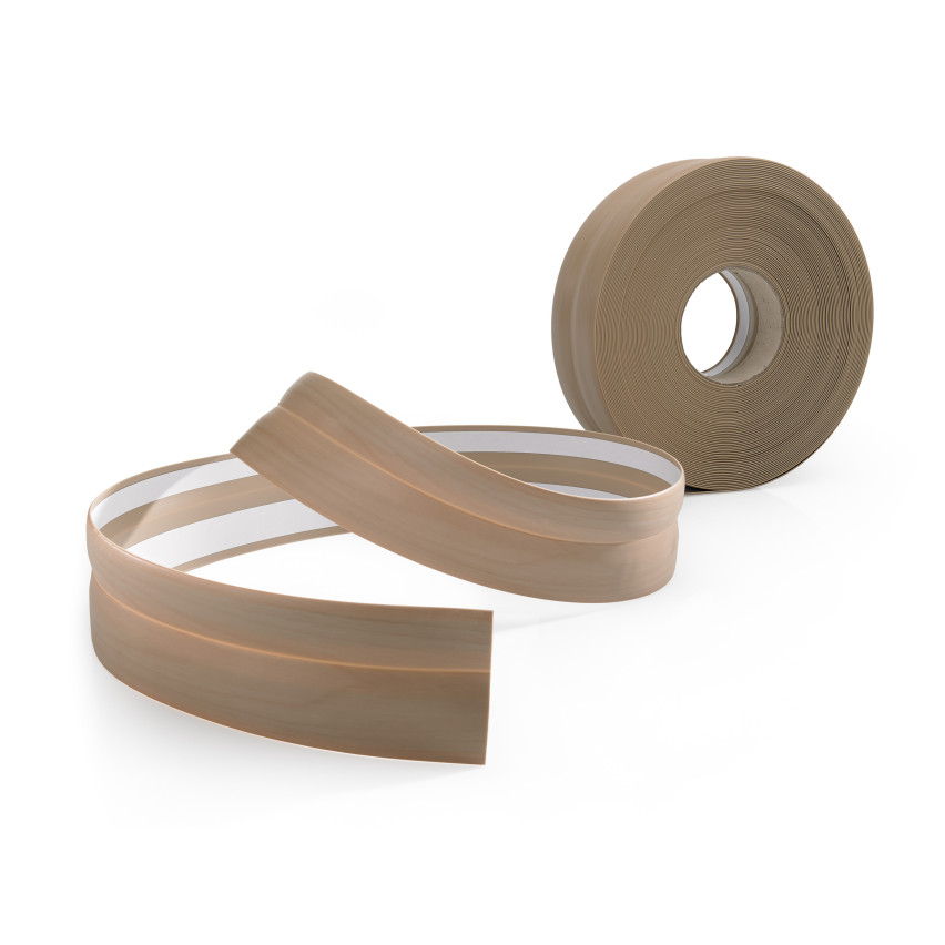 Plinthe PVC  32x23 mm, plinthe souple auto-adhésive, plinthe de socle, cendre