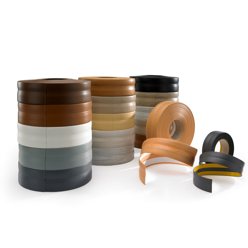 Plinthe PVC  32x23 mm, plinthe souple auto-adhésive, plinthe de socle, blanc délavé